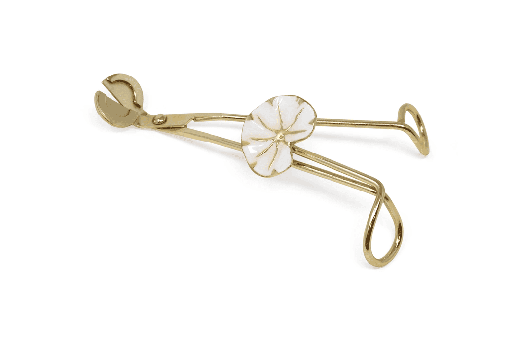 Wick Trimmer with Lotus Design